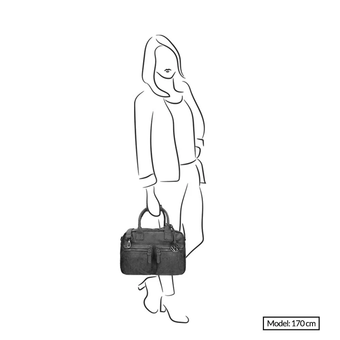 Wimona Alessia Schoudertas Black 4 Wimona Alessia Schoudertas Black - Afbeelding 2