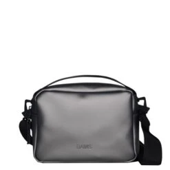 Rains Box Bag W3 Metallic Grey