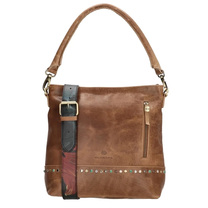 Micmacbags Masterpiece Schoudertas Camel 3 Micmacbags Masterpiece Schoudertas Camel
