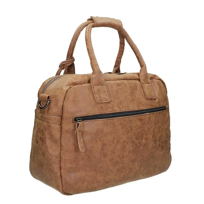 Wimona Alessia Schoudertas Cognac 5 Wimona Alessia Schoudertas Cognac - Afbeelding 3