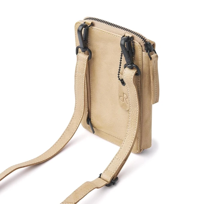 DR Amsterdam Tampa Schoudertas / Portemonnee Beige 4 DR Amsterdam Tampa Schoudertas / Portemonnee Beige - Afbeelding 2