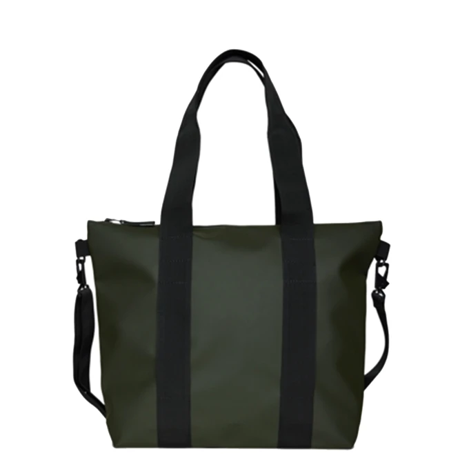 Rains Tote Bag Mini W3 Green 3 Rains Tote Bag Mini W3 Green