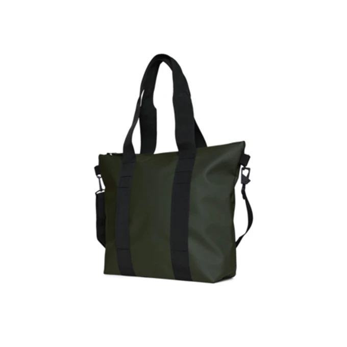 Rains Tote Bag Mini W3 Green 6 Rains Tote Bag Mini W3 Green - Afbeelding 4
