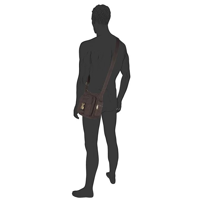 Camel Active Journey Schoudertas Brown4 4 Camel Active Journey Schoudertas Brown4 - Afbeelding 2