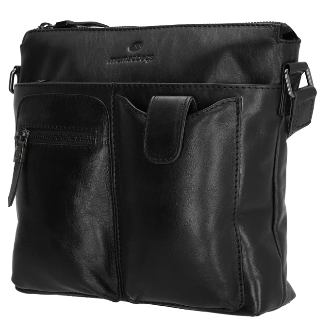 Micmacbags Porto Schoudertas IIIII Zwart 6 Micmacbags Porto Schoudertas IIIII Zwart - Afbeelding 4