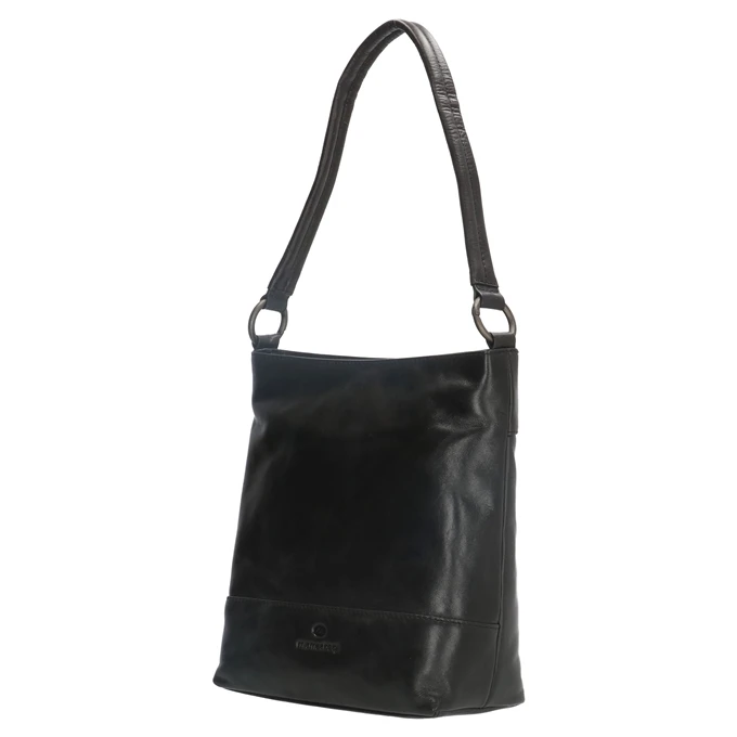 Micmacbags Porto Schoudertas Zwart 5 Micmacbags Porto Schoudertas Zwart - Afbeelding 3