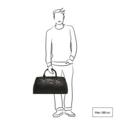 Castelijn & Beerens Verona Weekendtas Licht Bruin -Diverse Tassen image 1259