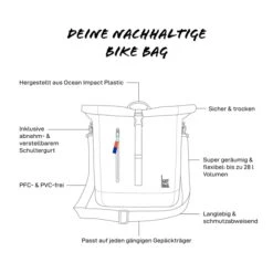 GOT BAG Bike Bag Black -Diverse Tassen image 12656