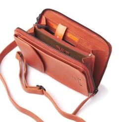 DR Amsterdam Tampa Schoudertas / Portemonnee Orange -Diverse Tassen image 12691