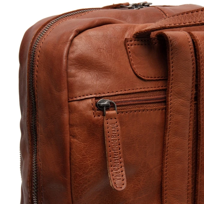 The Chesterfield Brand Luzern Rugzak Cognac 8 The Chesterfield Brand Luzern Rugzak Cognac - Afbeelding 6