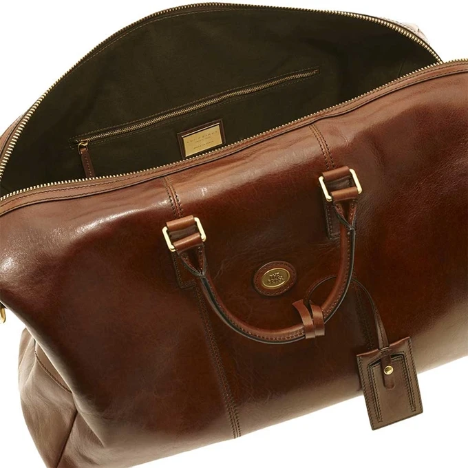 The Bridge Story Viaggio Duffle Bag 50 Brown 6 The Bridge Story Viaggio Duffle Bag 50 Brown - Afbeelding 4