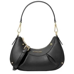 Michael Kors Enzo Sm Conv Pouchette Xbody Black