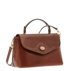 The Bridge Story Donna Top Handle Bag Brown