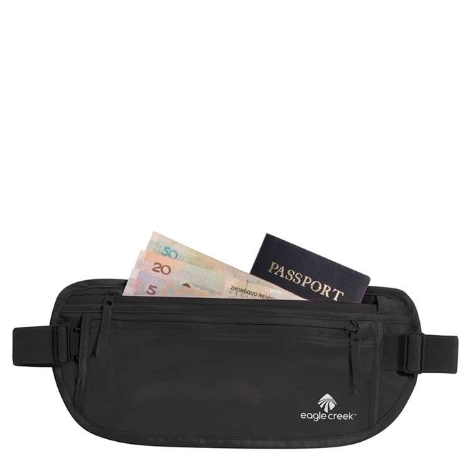 Eagle Creek Necessities Silk Undercover Money Belt Black 3 Eagle Creek Necessities Silk Undercover Money Belt Black