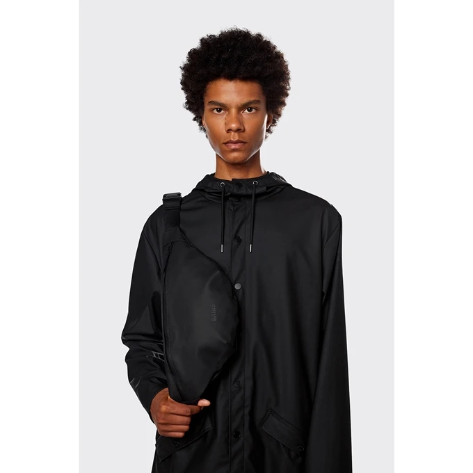 Rains Bum Bag Black 4 Rains Bum Bag Black - Afbeelding 2