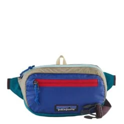 Patagonia Ultralight Black Hole Mini Hip Pack Patchwork Belay Blue