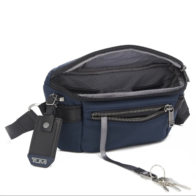 Tumi Alpha Bravo Classified Waist Pack Navy 6 Tumi Alpha Bravo Classified Waist Pack Navy - Afbeelding 4