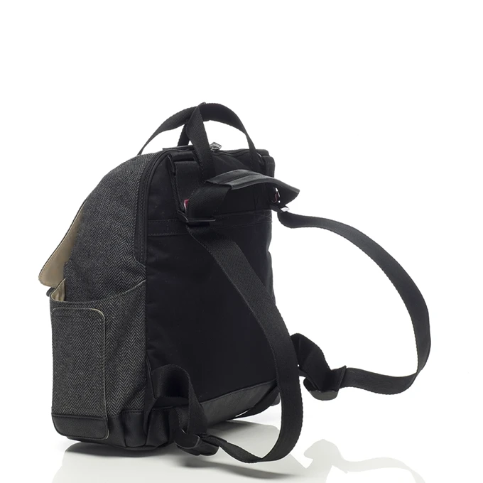 Babymel Robyn Convertible Backpack Tweed 4 Babymel Robyn Convertible Backpack Tweed - Afbeelding 2