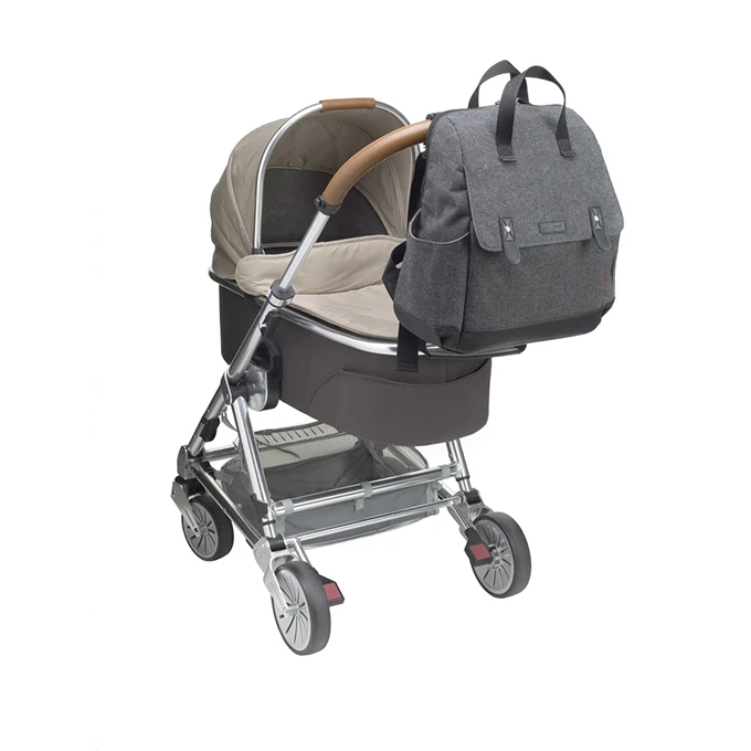 Babymel Robyn Convertible Backpack Tweed 11 Babymel Robyn Convertible Backpack Tweed - Afbeelding 9