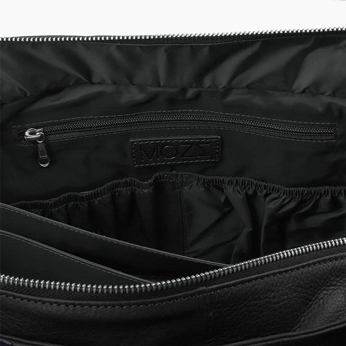 Mozz Vintage Lovely Large Luiertas Black 6 Mozz Vintage Lovely Large Luiertas Black - Afbeelding 4