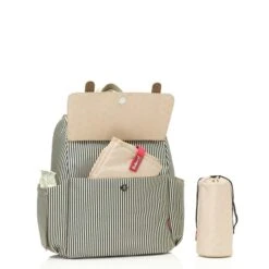 Babymel Robyn Convertible Backpack Navy Stripe 14 Babymel Robyn Convertible Backpack Navy Stripe -Diverse Tassen image 13656