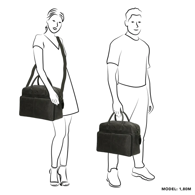 Micmacbags Malmo Luiertas Zwart 4 Micmacbags Malmo Luiertas Zwart - Afbeelding 2