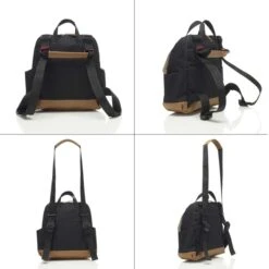 Babymel Robyn Convertible Backpack Black -Diverse Tassen image 13695