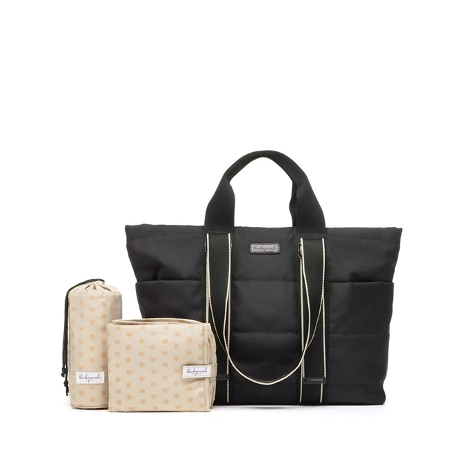 Babymel Sammi Eco Quilt Shopper Luiertas Black 8 Babymel Sammi Eco Quilt Shopper Luiertas Black - Afbeelding 6