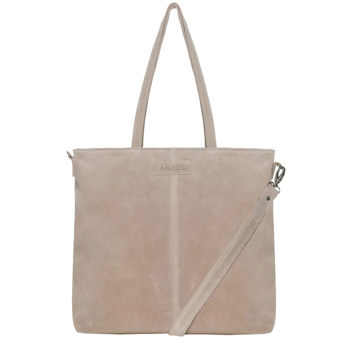 Mozz Momsbag Shopper Suede Sand 3 Mozz Momsbag Shopper Suede Sand