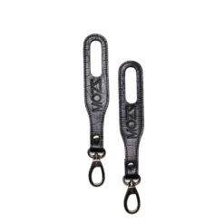 Mozz Savanna Croco Stroller Straps Black