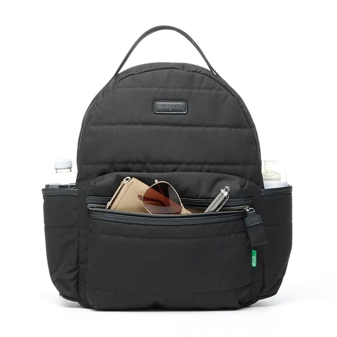 Babymel Lola Eco Quilt Backpack Luiertas Black 9 Babymel Lola Eco Quilt Backpack Luiertas Black - Afbeelding 7
