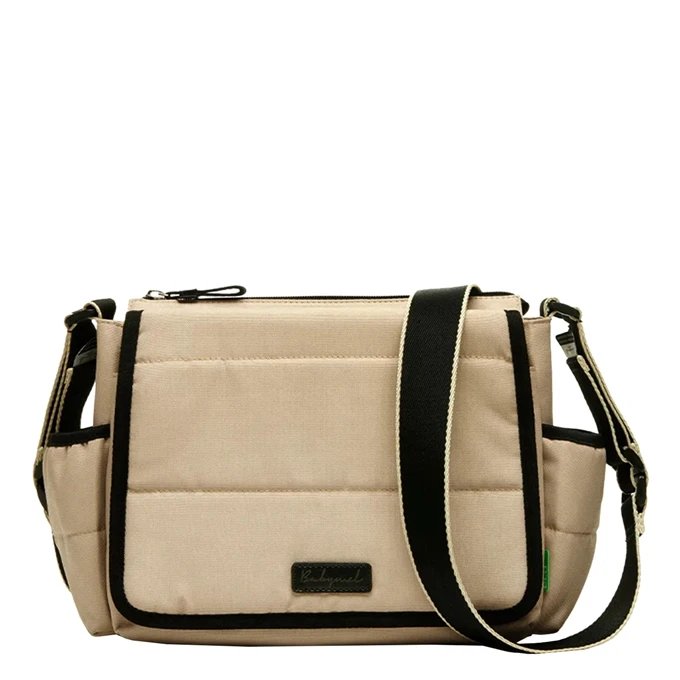 Babymel Stoller Bag Eco Quilt Fawn 3 Babymel Stoller Bag Eco Quilt Fawn