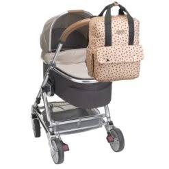 Babymel Georgi Convertible Backpack Caramel Leopard -Diverse Tassen image 13739