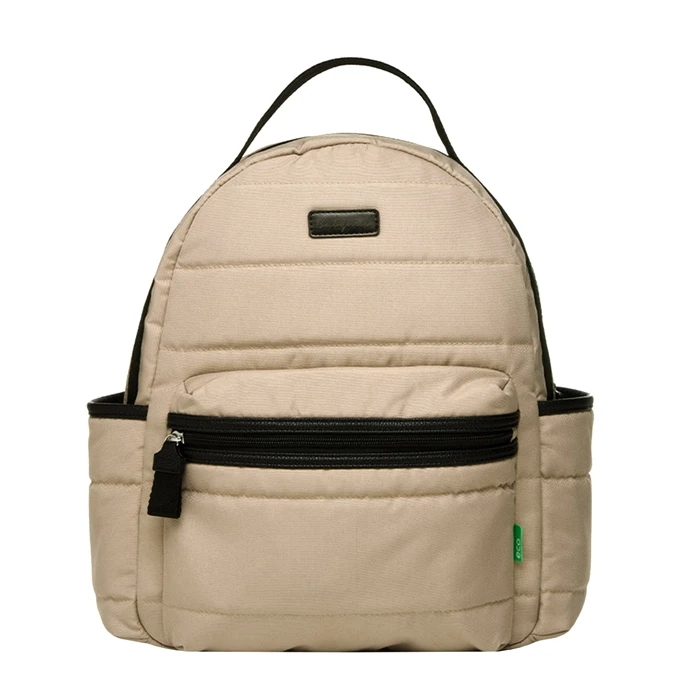 Babymel Lola Eco Quilt Backpack Luiertas Fawn 3 Babymel Lola Eco Quilt Backpack Luiertas Fawn