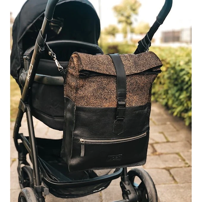 Mozz Gobi Backpack Luiertas Mini Dots Beige 4 Mozz Gobi Backpack Luiertas Mini Dots Beige - Afbeelding 2