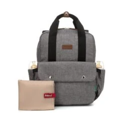 Babymel Georgi ECO Convertible Backpack Grey 11 Babymel Georgi ECO Convertible Backpack Grey -Diverse Tassen image 13918