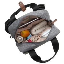 Babymel Georgi ECO Convertible Backpack Grey 12 Babymel Georgi ECO Convertible Backpack Grey -Diverse Tassen image 13919