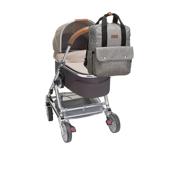 Babymel Georgi ECO Convertible Backpack Grey 9 Babymel Georgi ECO Convertible Backpack Grey - Afbeelding 7