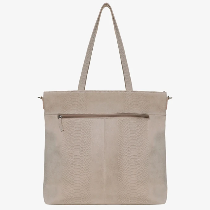 Mozz Momsbag Snake Shopper Sand 5 Mozz Momsbag Snake Shopper Sand - Afbeelding 3