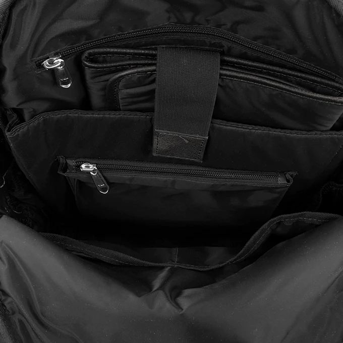 Mozz Vintage Beautiful Backpack Luiertas Black 6 Mozz Vintage Beautiful Backpack Luiertas Black - Afbeelding 4