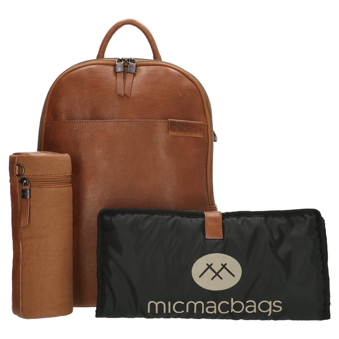 Micmacbags Côte D'Azur Luiertas Cognac 11 Micmacbags Côte D'Azur Luiertas Cognac - Afbeelding 9
