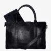 Mozz Croco Lola Bag Luiertas Black 1 Mozz Croco Lola Bag Luiertas Black -Diverse Tassen image 14015