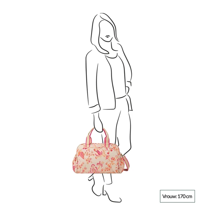 Oilily Bibi Baby Bag Sits Icon Pink 4 Oilily Bibi Baby Bag Sits Icon Pink - Afbeelding 2