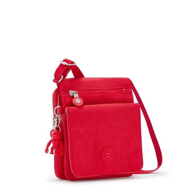Kipling New Eldorado Crossbodytas Red Rouge 6 Kipling New Eldorado Crossbodytas Red Rouge - Afbeelding 4