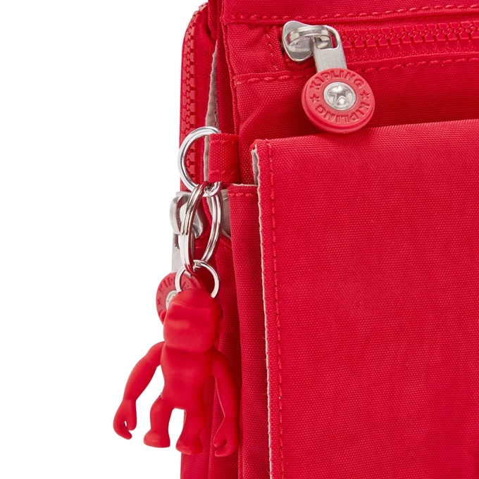 Kipling New Eldorado Crossbodytas Red Rouge 8 Kipling New Eldorado Crossbodytas Red Rouge - Afbeelding 6