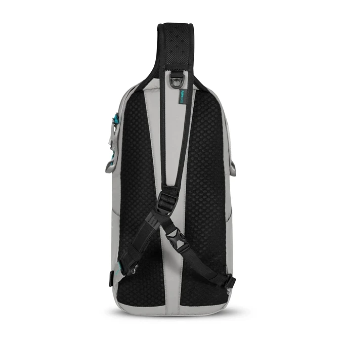 Pacsafe Eco 12L Sling Backpack Econyl Gravity Gray 4 Pacsafe Eco 12L Sling Backpack Econyl Gravity Gray - Afbeelding 2