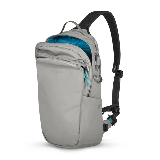 Pacsafe Eco 12L Sling Backpack Econyl Gravity Gray 7 Pacsafe Eco 12L Sling Backpack Econyl Gravity Gray - Afbeelding 5