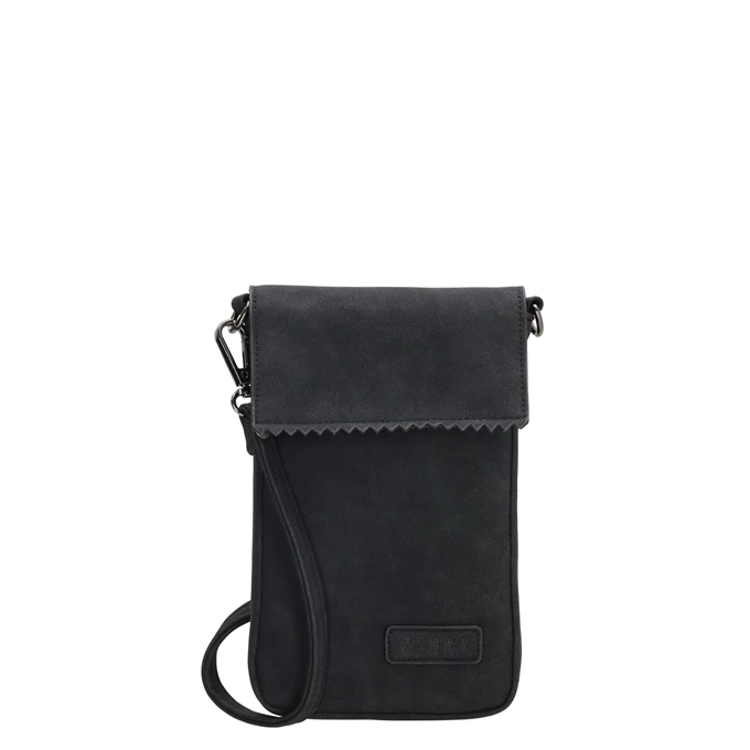 Zebra Trends Lisa Telefoontasje Zwart 3 Zebra Trends Lisa Telefoontasje Zwart