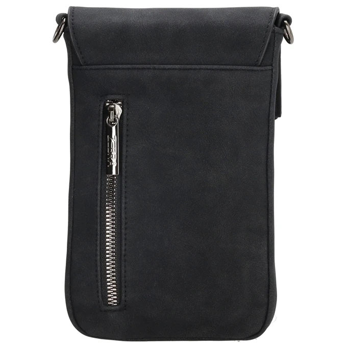 Zebra Trends Lisa Telefoontasje Zwart 5 Zebra Trends Lisa Telefoontasje Zwart - Afbeelding 3