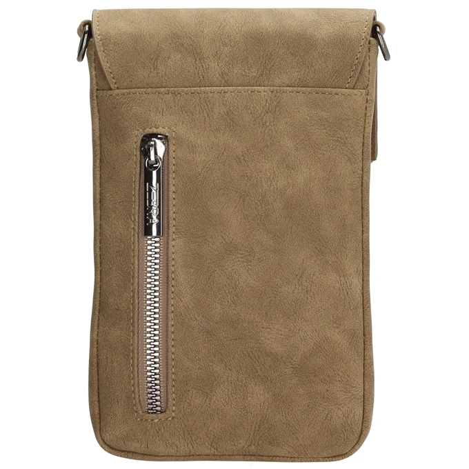 Zebra Trends Lisa Telefoontasje Olijfgroen 5 Zebra Trends Lisa Telefoontasje Olijfgroen - Afbeelding 3